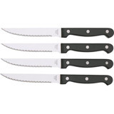 IKEA 4 Adet Bıçak Seti Ikea Çok Amaçlı Meridyendukkan 22 cm Siyah-Paslanmaz Çelik 4 Lü Set - Siyah