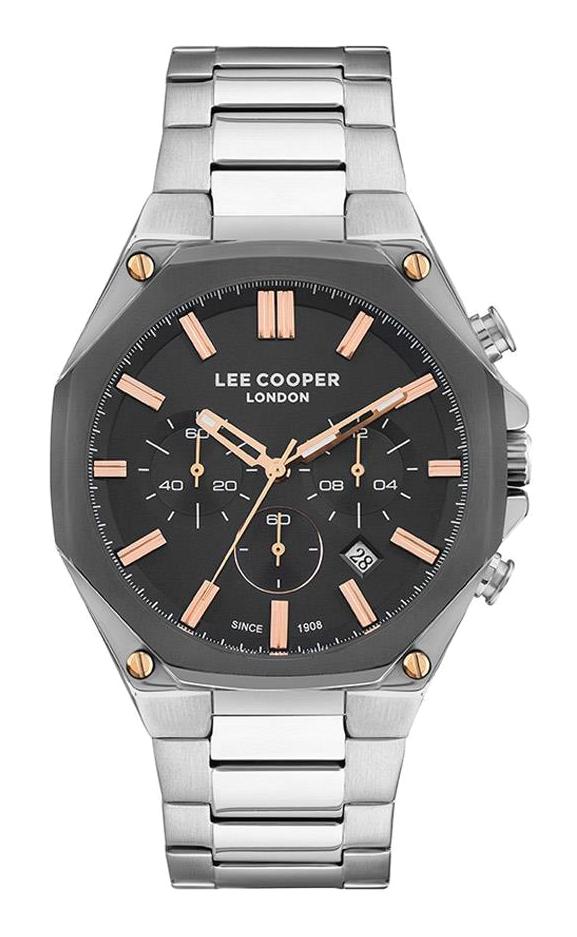 Lee Cooper LC07319.360 Takvimli 46-50 mm Çelik Kordon Analog Erkek Kol Saati