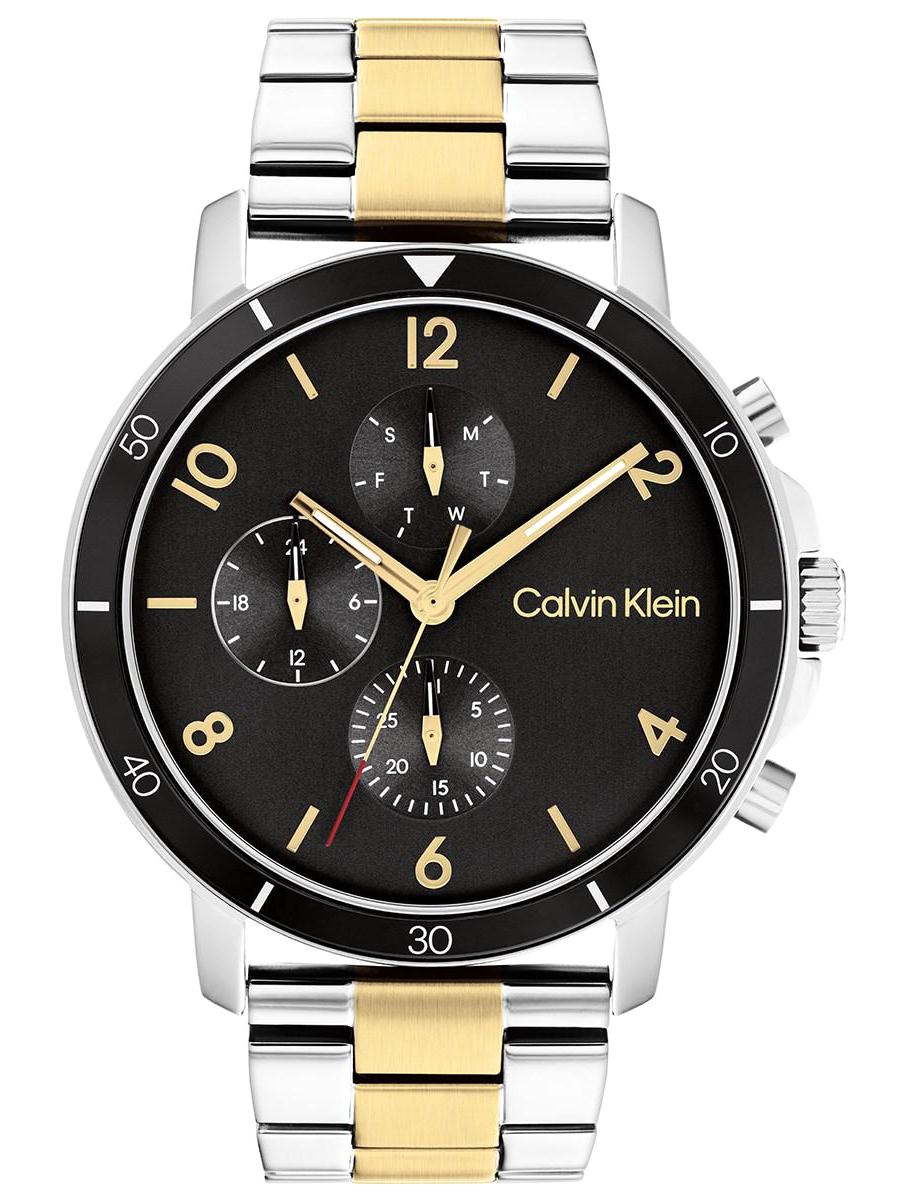 Calvin Klein CK25200070 Takvimli 46 mm Altın-Çelik Kordon Analog Erkek Kol Saati