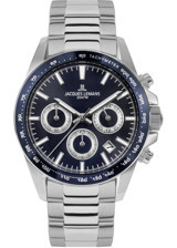 Jacques Lemans LİVERPOOL 1-1877G Pusulalı Takvimli 41 mm Çelik Kordon Analog Erkek Kol Saati