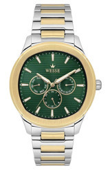 Wesse WWG402904 Pusulalı Takvimli 44 mm Çelik Kordon Analog Erkek Kol Saati