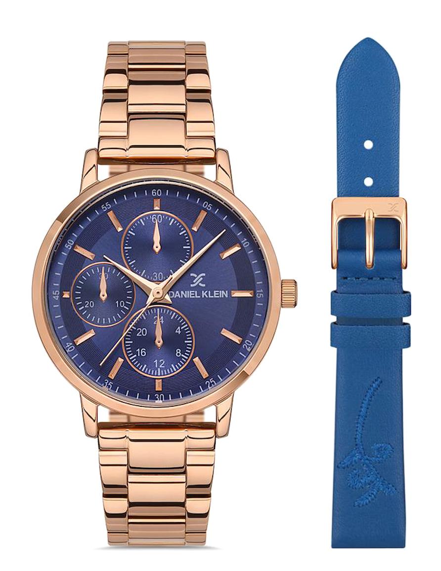 Daniel Klein DK.1.12792.2 Altın Çelik Kordon Analog Erkek Kol Saati
