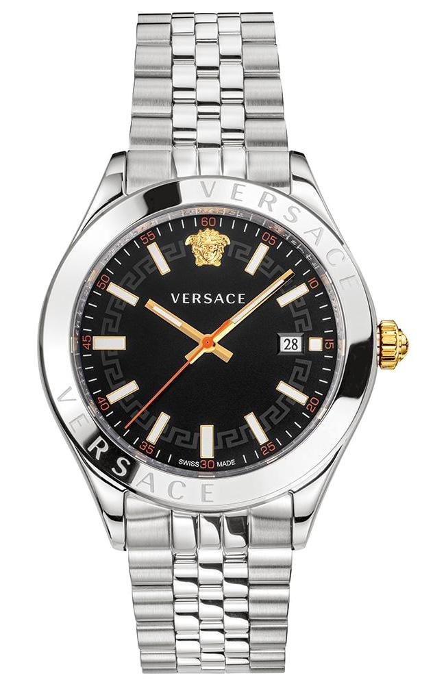 Versace VRSCVEVK00420 Takvimli 42 mm Çelik Kordon Analog Erkek Kol Saati