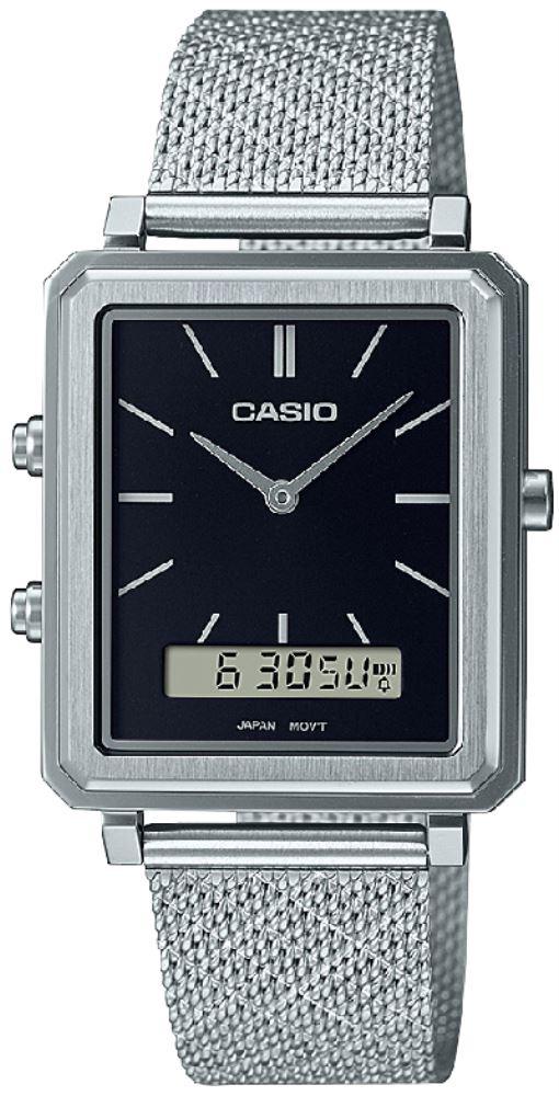 Casio MTP-B205M-1E Takvimli 30 mm Çelik Kordon Analog Kol Saati