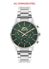 Slazenger SL.09.2197.2.04 Takvimli 43 mm Çelik Kordon Analog Erkek Kol Saati