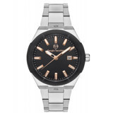 Sergio Tacchini ST.1.10394.4 Takvimli Çelik Kordon Analog Erkek Kol Saati