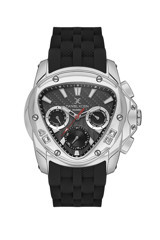 Daniel Klein DK.1.13679.1 Takvimli 45 mm Siyah Silikon Kordon Analog Kol Saati