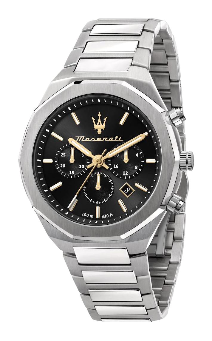 Maserati R8873642010 Takvimli 45 mm Çelik Kordon Analog Erkek Kol Saati