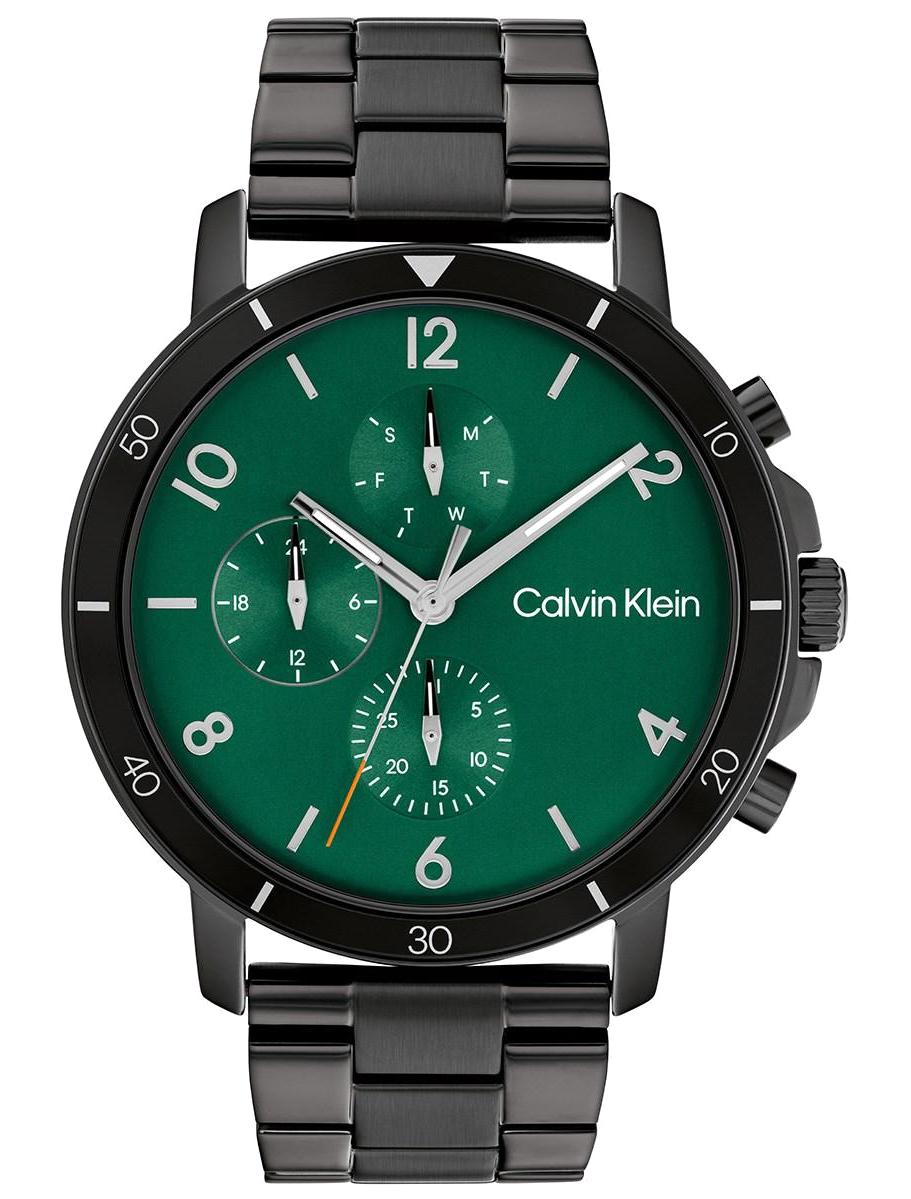 Calvin Klein CK25200069 Takvimli 46 mm Siyah Çelik Kordon Analog Erkek Kol Saati