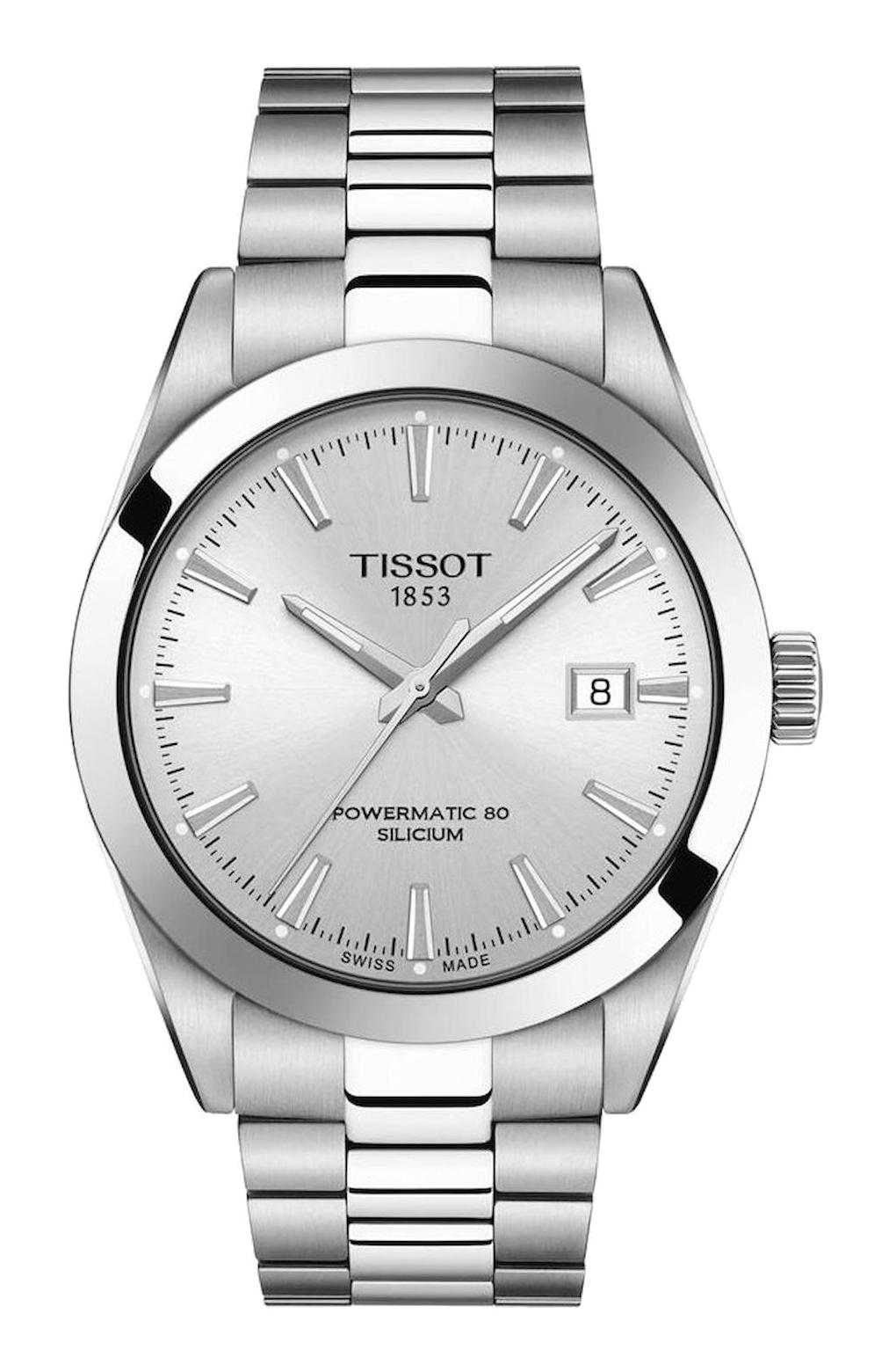 Tissot T1274071103100 Takvimli 44 mm Çelik Kordon Analog Erkek Kol Saati
