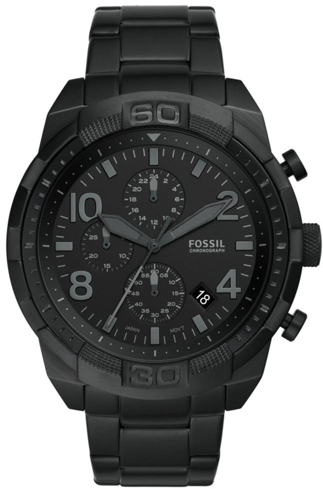 Fossil FS5712 Takvimli 36-40 mm Siyah Metal Kordon Analog Erkek Kol Saati