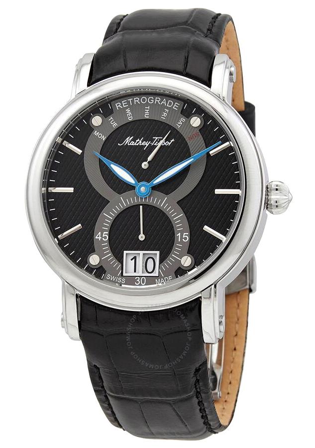 Tissot H7022AN Takvimli 44 mm Siyah Deri Kordon Analog Erkek Kol Saati