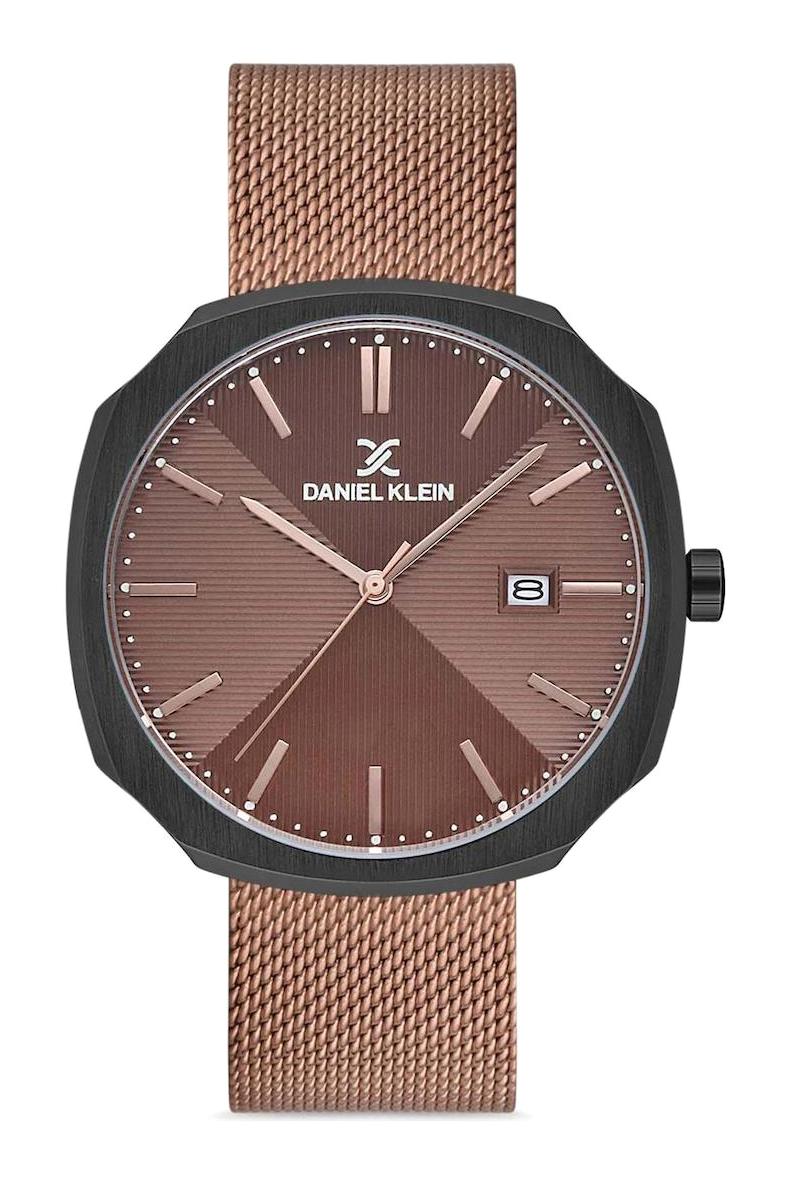 Daniel Klein DK.1.12652.6 Takvimli Rose Gold Çelik Kordon Analog Erkek Kol Saati