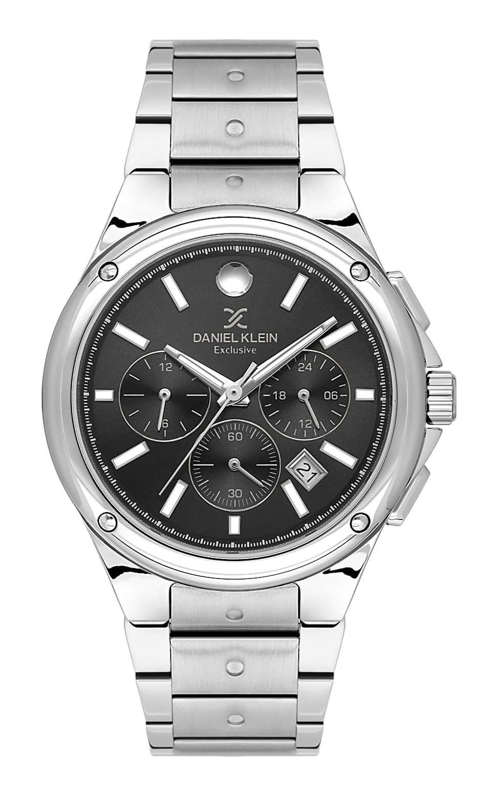 Daniel Klein DK.1.13746-2 Takvimli Çelik Kordon Analog Erkek Kol Saati