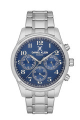 Daniel Klein DKE.1.10560.2 Takvimli Çelik Kordon Analog Erkek Kol Saati