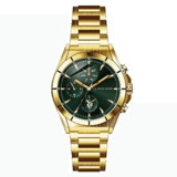 U.S. Polo Assn USPA1079-04 Takvimli 42 mm Altın Çelik Kordon Analog Kol Saati