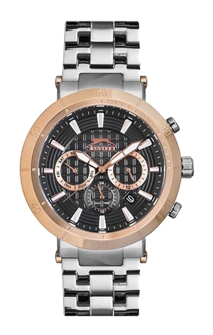 Slazenger SL.09.1734.2.04 Takvimli 43 mm Çelik Kordon Analog Kol Saati