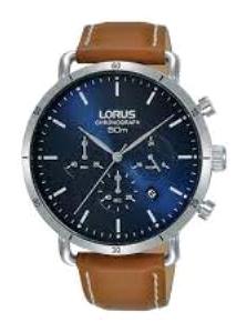 Lorus RT365HX8 Takvimli Kahverengi Deri Kordon Analog Erkek Kol Saati