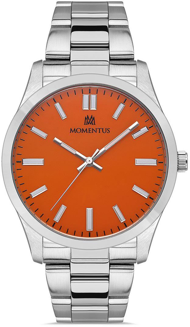 Momentus CM136S-14SS Takvimli 41 mm Çelik Kordon Analog Erkek Kol Saati
