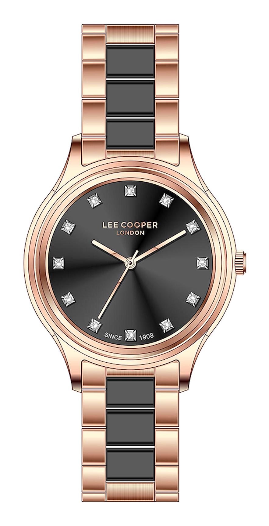 Lee Cooper LC07874.450 Plastik Kordon Analog Kadın Kol Saati