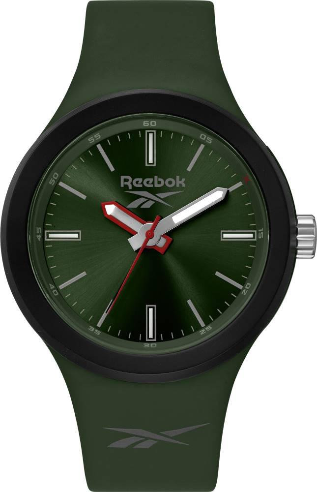 Reebok RV-TWF-G2-PGPG-GA 46 mm Yeşil Silikon Kordon Analog Erkek Kol Saati