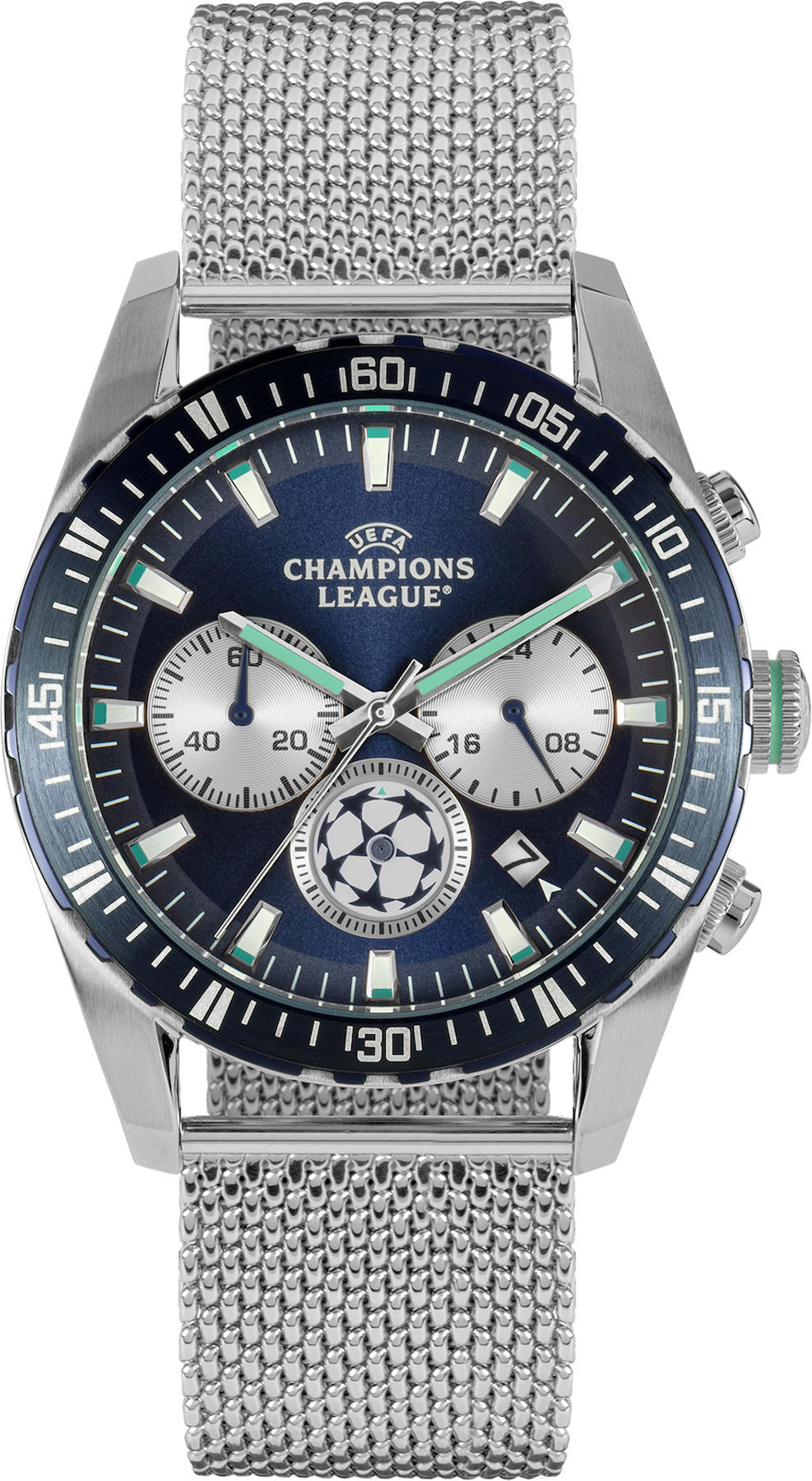 Jacques Lemans CL-102B Pusulalı Takvimli 42 mm Çelik Kordon Analog Kol Saati
