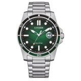 Citizen AW1811-82X Takvimli Çelik Kordon Analog Erkek Kol Saati