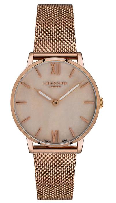 Lee Cooper LC07047.410 Rose Gold Çelik Kordon Analog Kadın Kol Saati