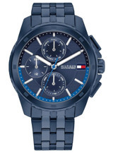 Tommy Hilfiger TH1710622 Takvimli 45 mm Lacivert Çelik Kordon Analog Erkek Kol Saati