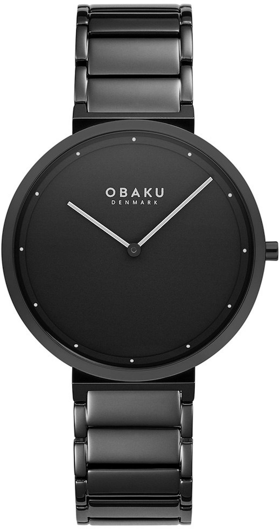 Obaku Denmark V258GXBBSB 39 mm Çelik Kordon Analog Kol Saati