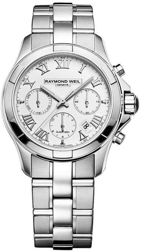 Raymond Weil 7260-ST-00308 Takvimli 41 mm Çelik Kordon Analog Kol Saati