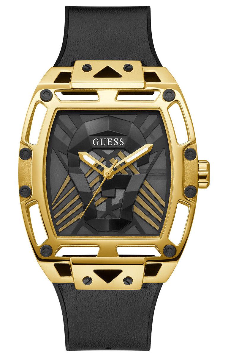 Guess GUGW0500G1 42 mm Siyah Silikon Kordon Analog Erkek Kol Saati