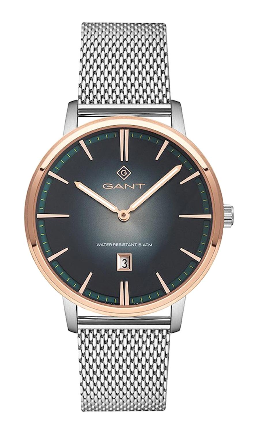 Gant G109017 Takvimli 43 mm Çelik Kordon Analog Erkek Kol Saati