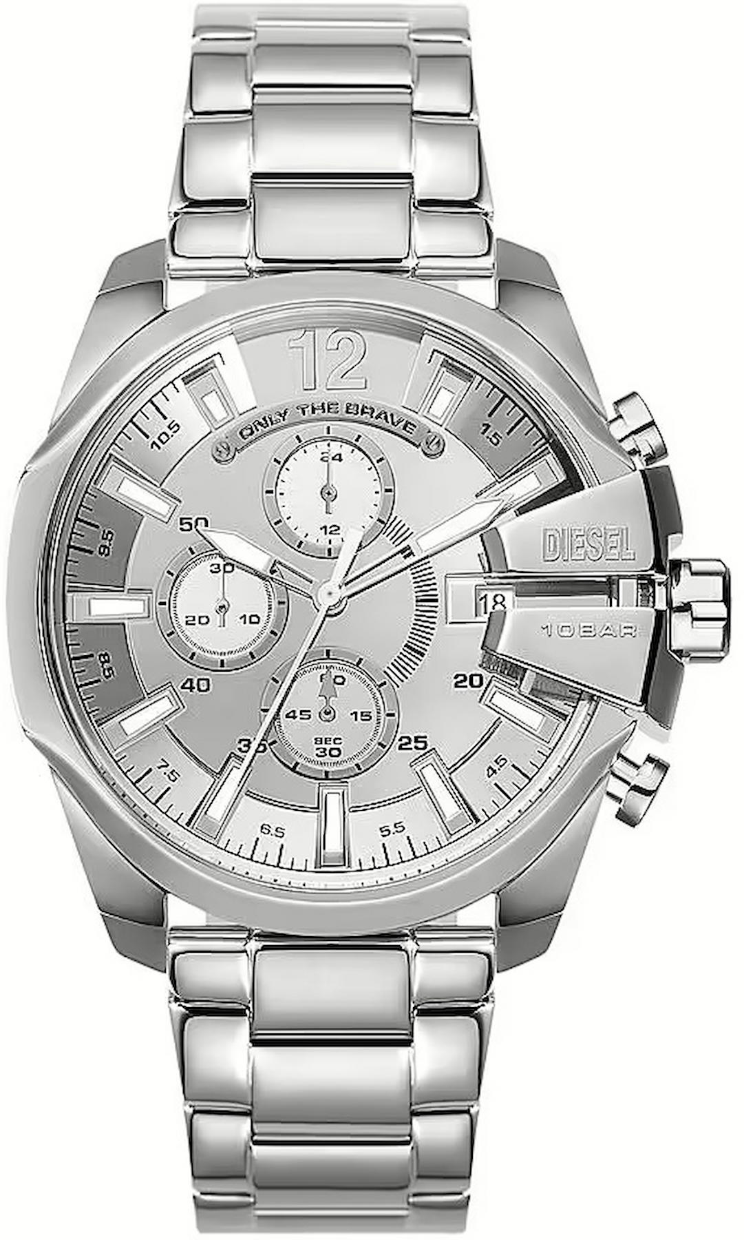 Diesel DZ4652 Takvimli 43 mm Çelik Kordon Analog Erkek Kol Saati