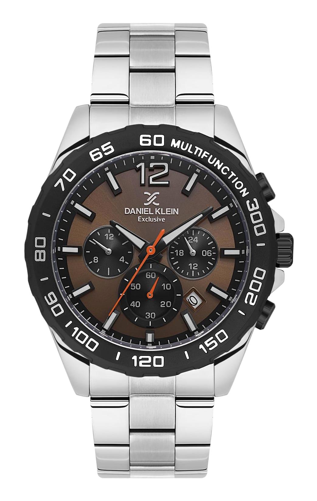 Daniel Klein DK.1.13743-8 Takvimli Çelik Kordon Analog Erkek Kol Saati