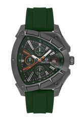 Sergio Tacchini ST.1.10425.3 Takvimli 45 mm Yeşil Silikon Kordon Analog Erkek Kol Saati