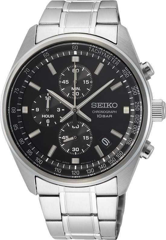 Seiko SSB379P Takvimli 41 mm Çelik Kordon Analog Erkek Kol Saati
