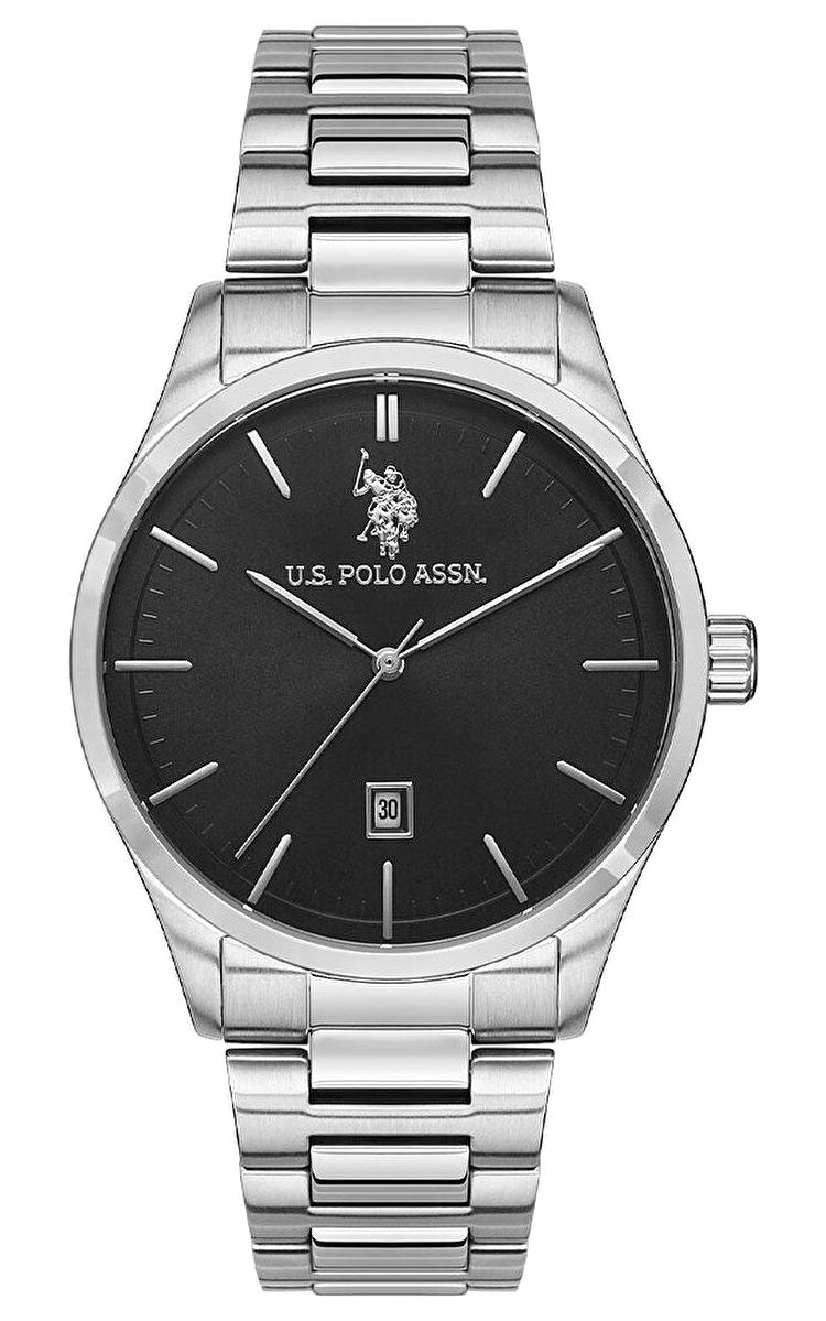 U.S. Polo Assn USPA1072-01 Takvimli 42 mm Çelik Kordon Analog Erkek Kol Saati