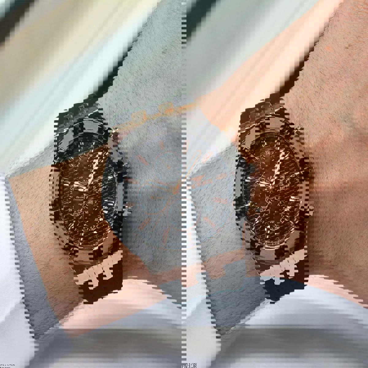 Ferro FM31378D-R Takvimli 44 mm Siyah Silikon Kordon Analog Erkek Kol Saati