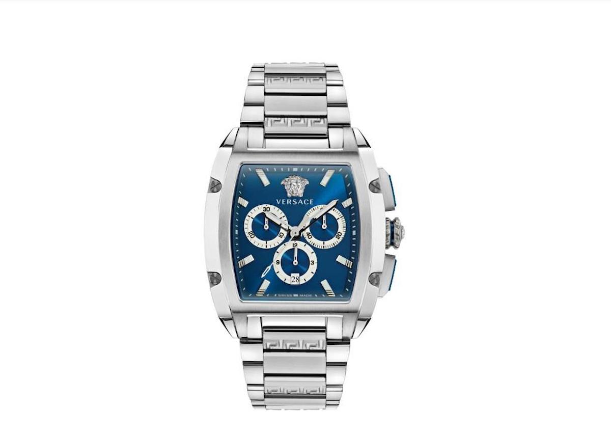 Versace VRSCVE6H00423 Takvimli 42 mm Çelik Kordon Analog Erkek Kol Saati