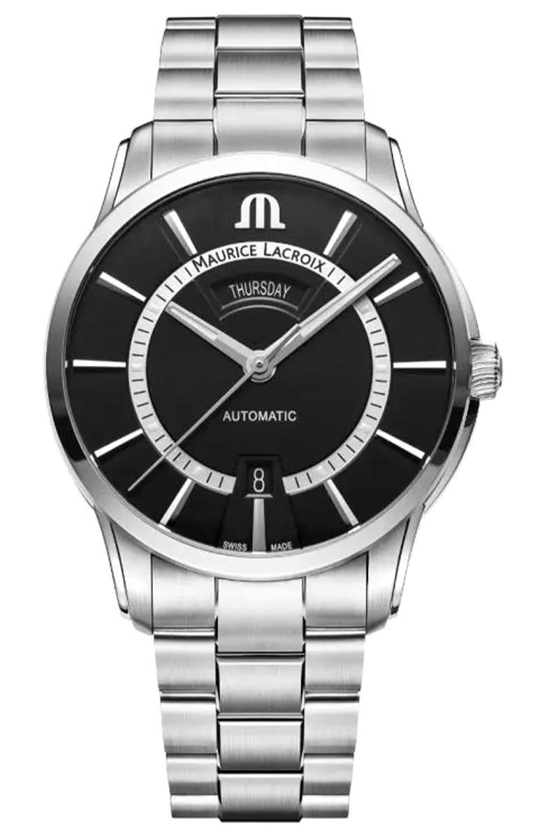 Maurice Lacroix ML-PT6358SS002334-1 Takvimli 41 mm Çelik Kordon Analog Erkek Kol Saati