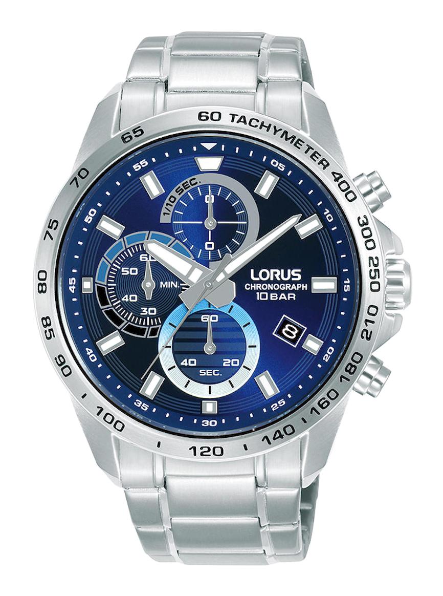 Lorus RM353JX9 Takvimli 43 mm Çelik Kordon Analog Erkek Kol Saati