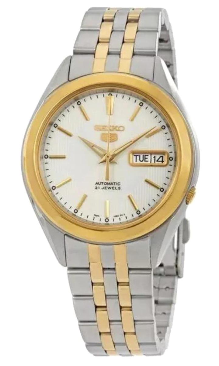 Seiko SNKL24K1 Takvimli 41 mm Altın-Çelik Kordon Analog Erkek Kol Saati