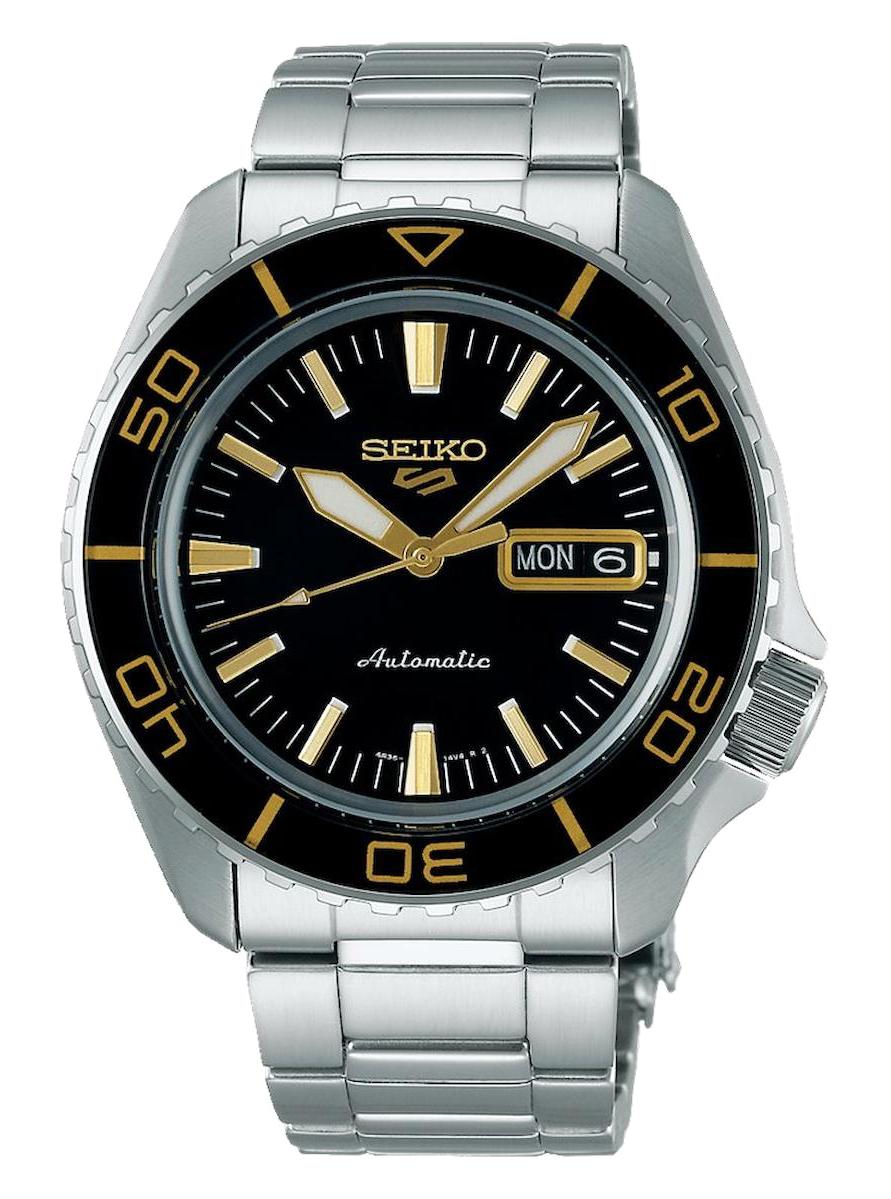 Seiko SRPK99K Takvimli 42.5 mm Çelik Kordon Analog Erkek Kol Saati