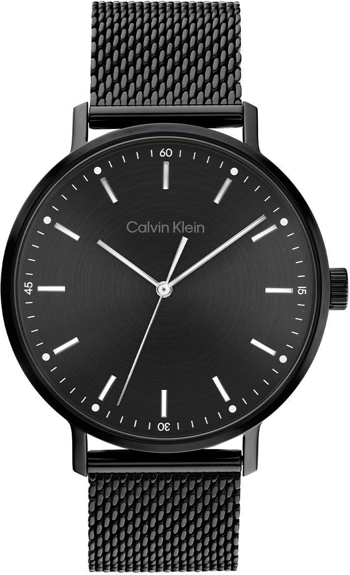 Calvin Klein CK25200046 42 mm Siyah Çelik Kordon Analog Erkek Kol Saati