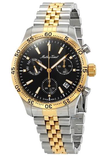 Tissot H1822CHBN Takvimli 44 mm Gri-Rose Gold Çelik Kordon Analog Erkek Kol Saati