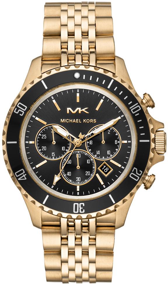 Michael Kors MK8726 Takvimli 44 mm Altın Çelik Kordon Analog Erkek Kol Saati
