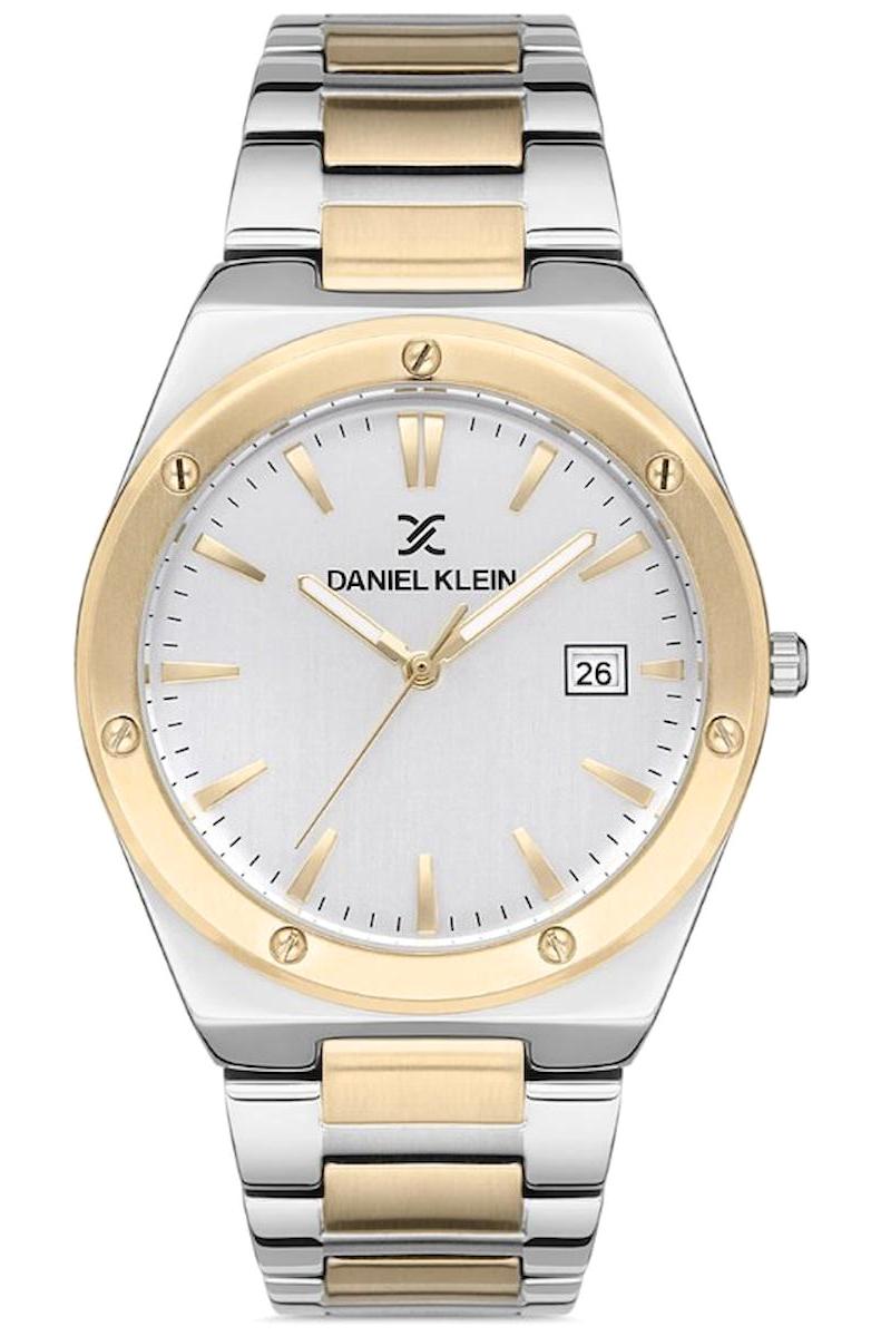 Daniel Klein DK.1.12819.6 Takvimli 41 mm Altın-Metal Kordon Analog Erkek Kol Saati