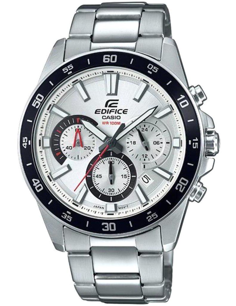 Casio EFV-570D-7AVUDF Takvimli 43.8 mm Çelik Kordon Analog Erkek Kol Saati