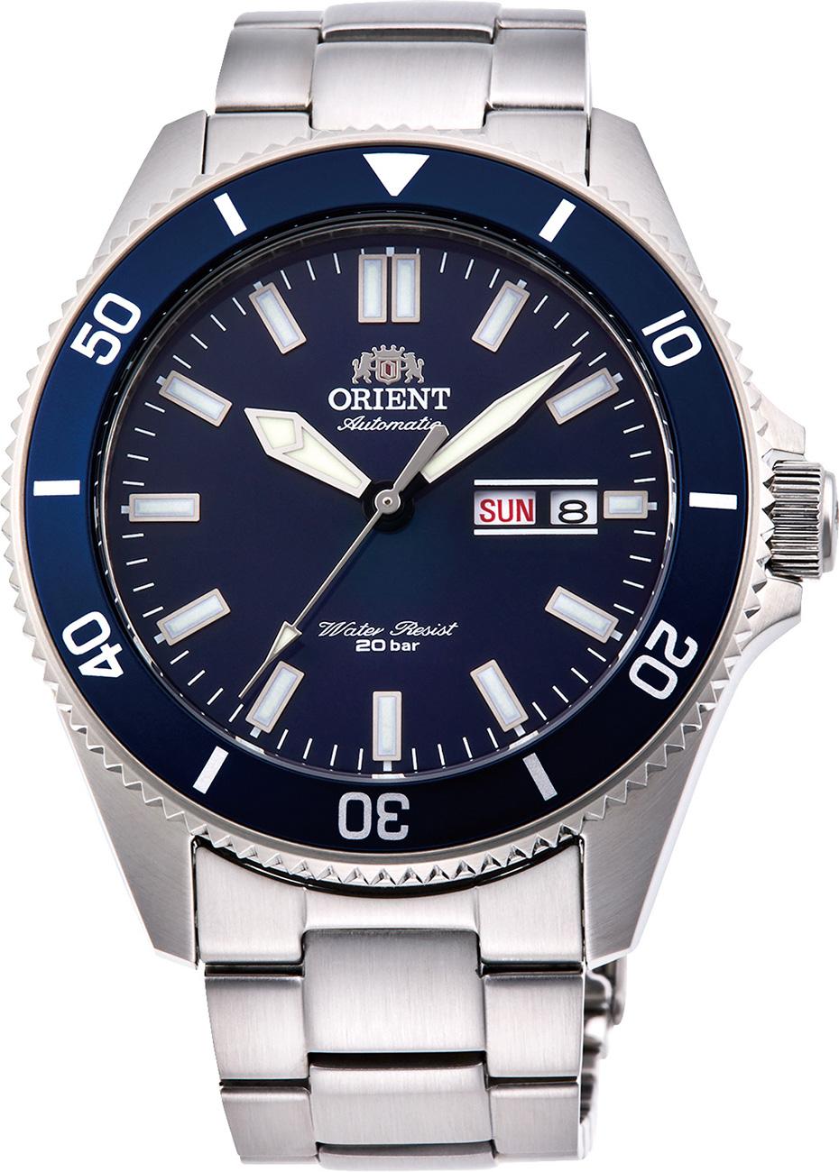 Orient RA-AA0009L19B Takvimli 44 mm Çelik Kordon Analog Kol Saati